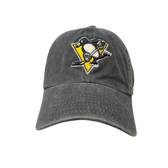 Pittsburgh Penguins American Needle Vintage Hockey NHL Strapback Dad Hat Cap - Picture 1 of 11